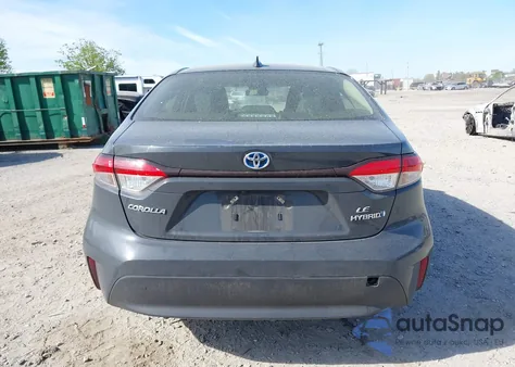 2023 Toyota Corolla Hybrid Le из США, поврежденный, VIN JTDBCMFE4P3017306